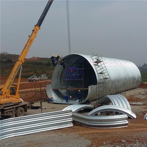 supply corrugated steel culvert pipe to Timor Leste